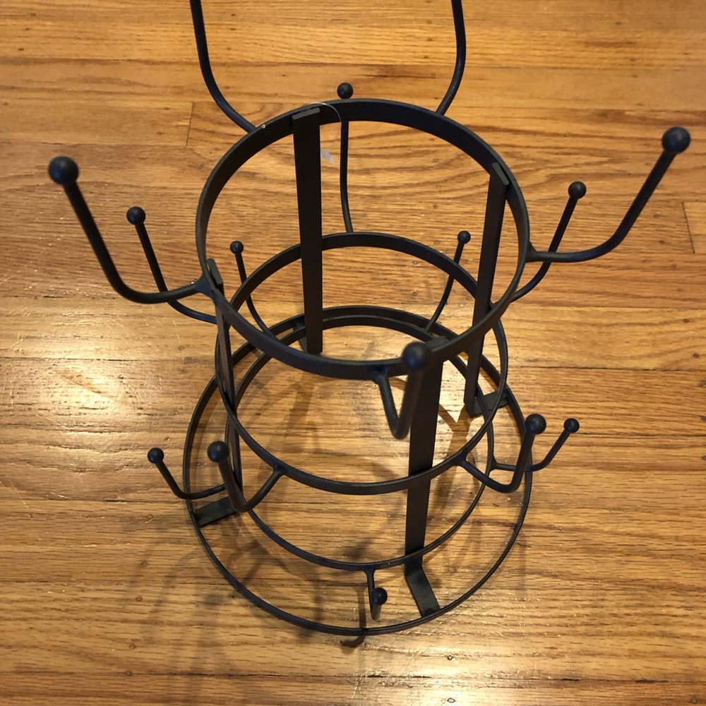 Wire 3-Tier Glass Drying Rack - Picture 1 of 4